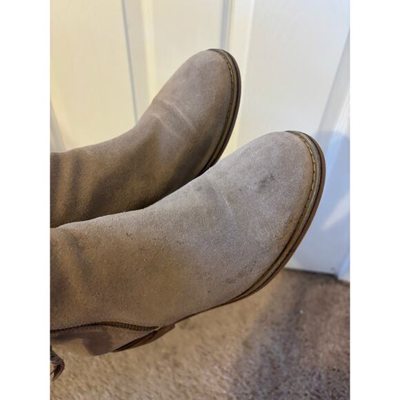 Blondo Liam waterproof ankle booties suede sz 7.5 - Picture 6 of 12
